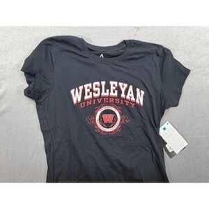 NWT Antigua Women Wesleyan University NCAA Shirt Black XL
